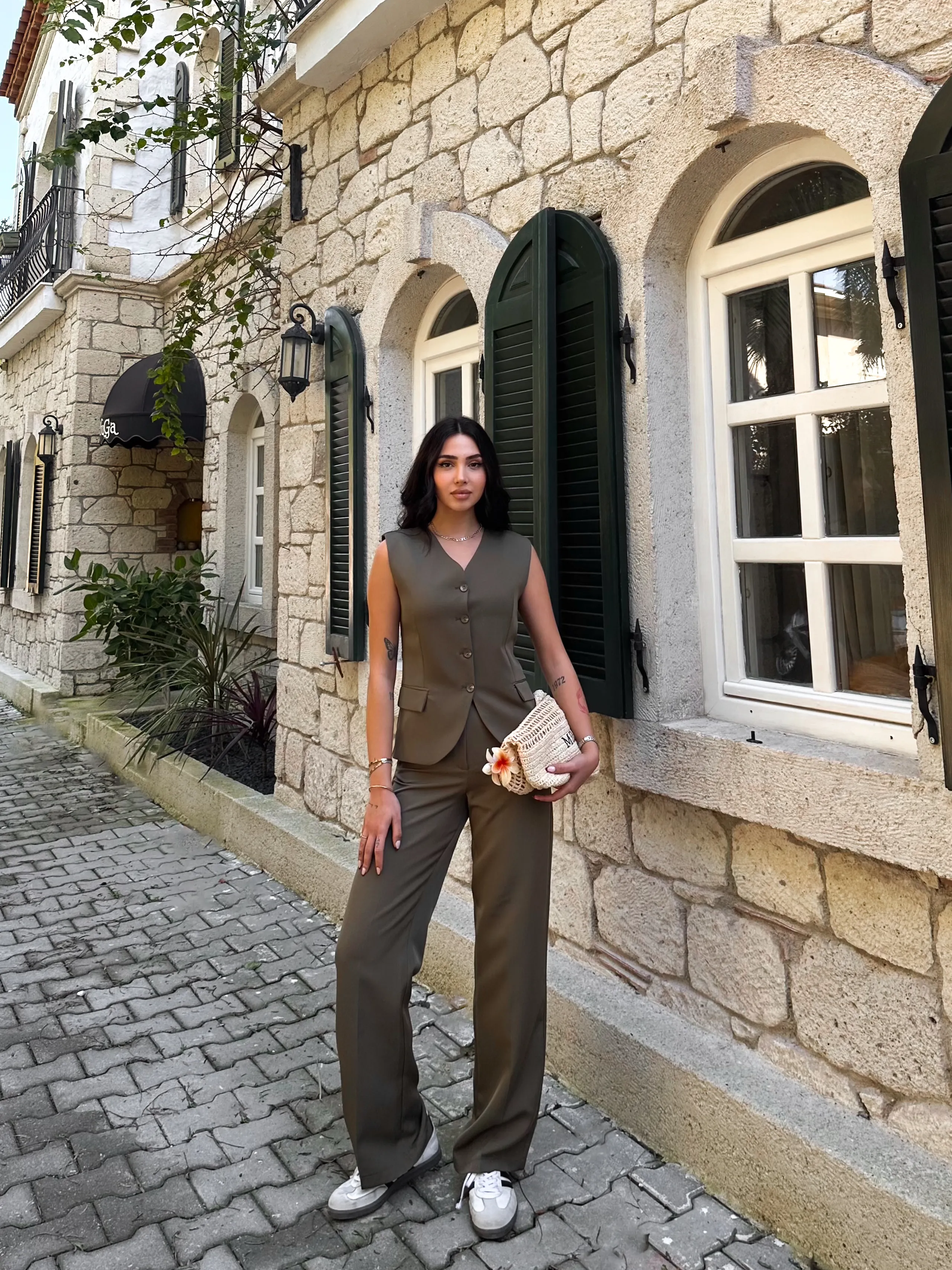 Dabıl Yelek  Haki